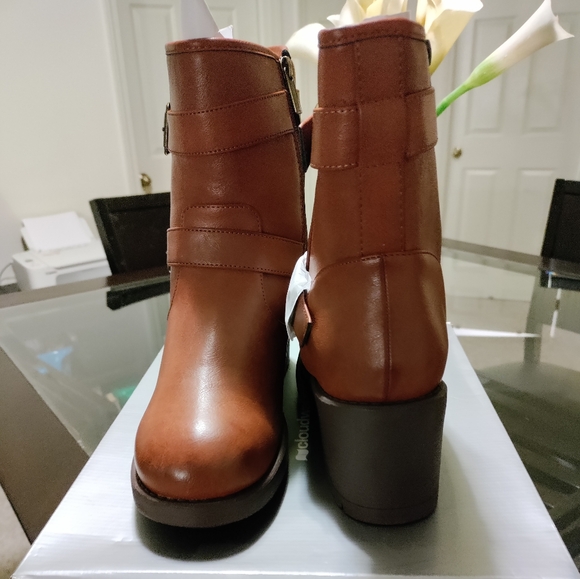 Cloudwalkers Women's Brown Ankle Boots - Picture 3 of 5